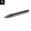 AlTiN Coating 2 Flute Carbide End Mill Tool For CNC