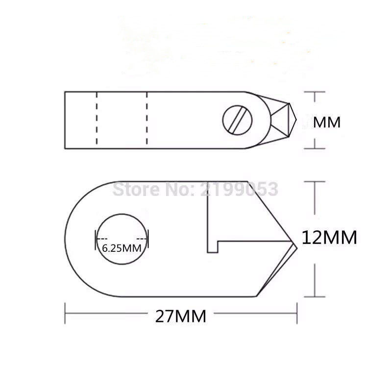 High Hardness 0.25mm 180 Degree Posalux Diamond Tools